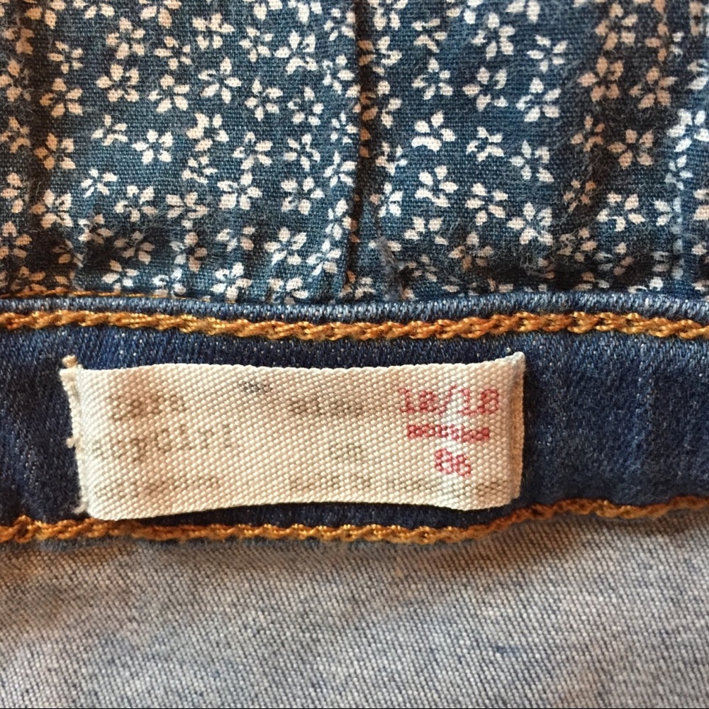 Zara Stretchy Denim Jumper - Picture 5 of 5